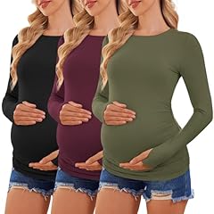 3pcs Black / Wine / Army Green