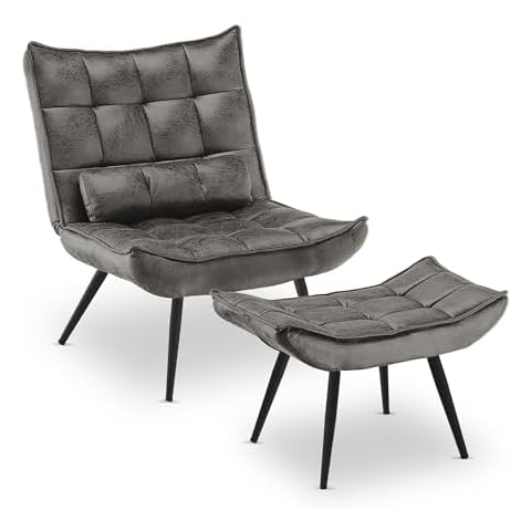 Fauteuil MCombo 4779 avec tabouret Cover