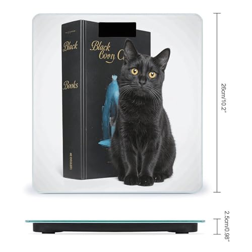 Báscula digital para baño con pantalla LED y vidrio templado miniatura 2