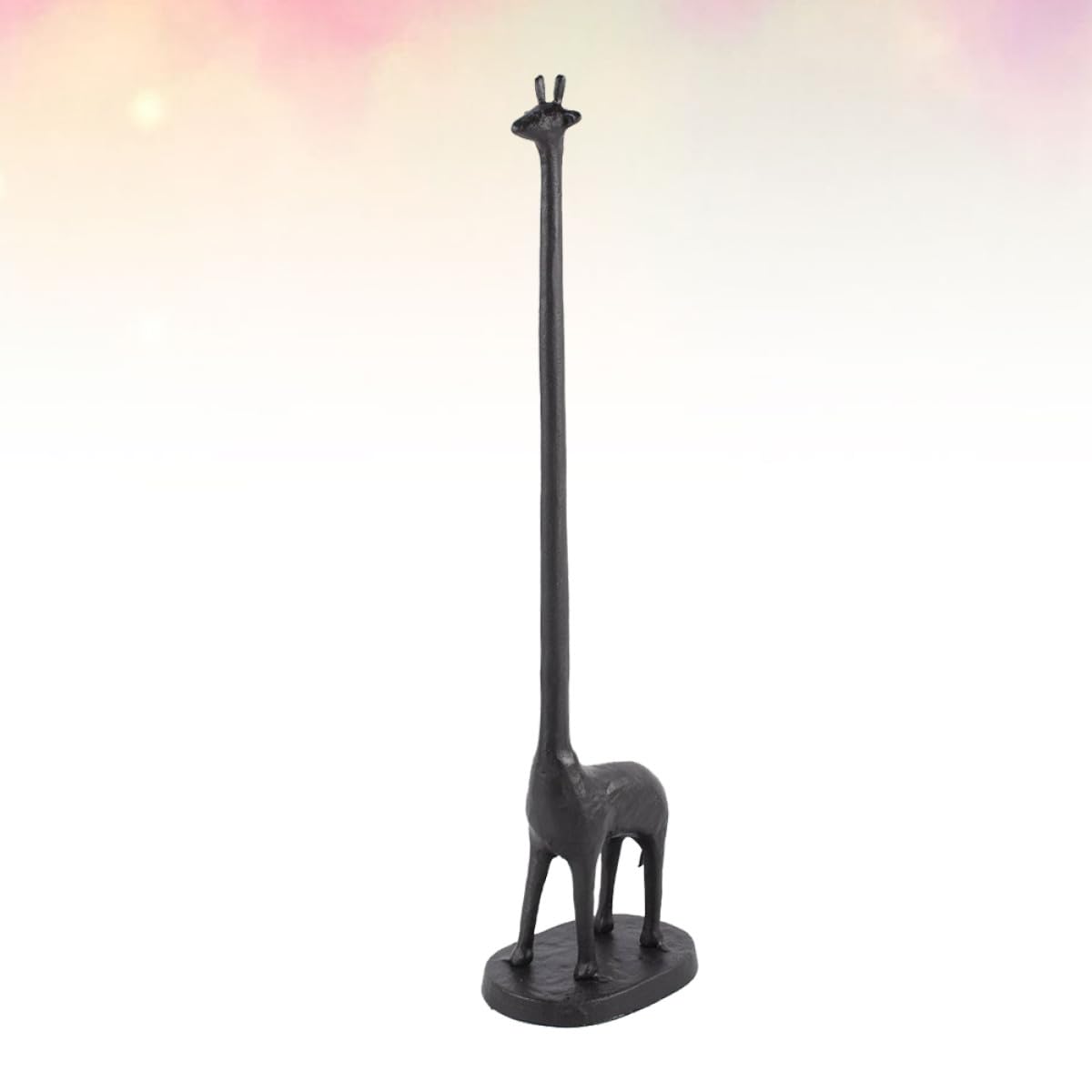 Giraffen Taschentuchhalter aus Eisen Vintage Metallornament mit Bruchfestem Design Kreatives Giraffendekor für Wohnzimmer und Büro