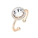 PAVOI Crystal 14K Rose Gold Plated Birthstone Rings | Rose Gold Rings for Women | Diamond Ring