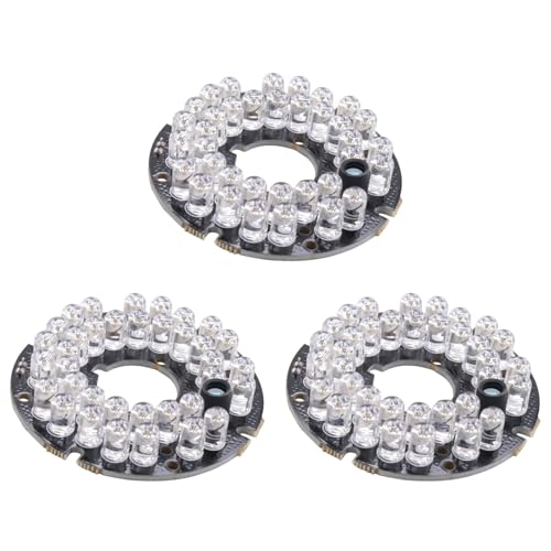 Okhugogo 3X Infrared IR 36 Led Illuminator Board Plate for CCTV CCD Security Camera