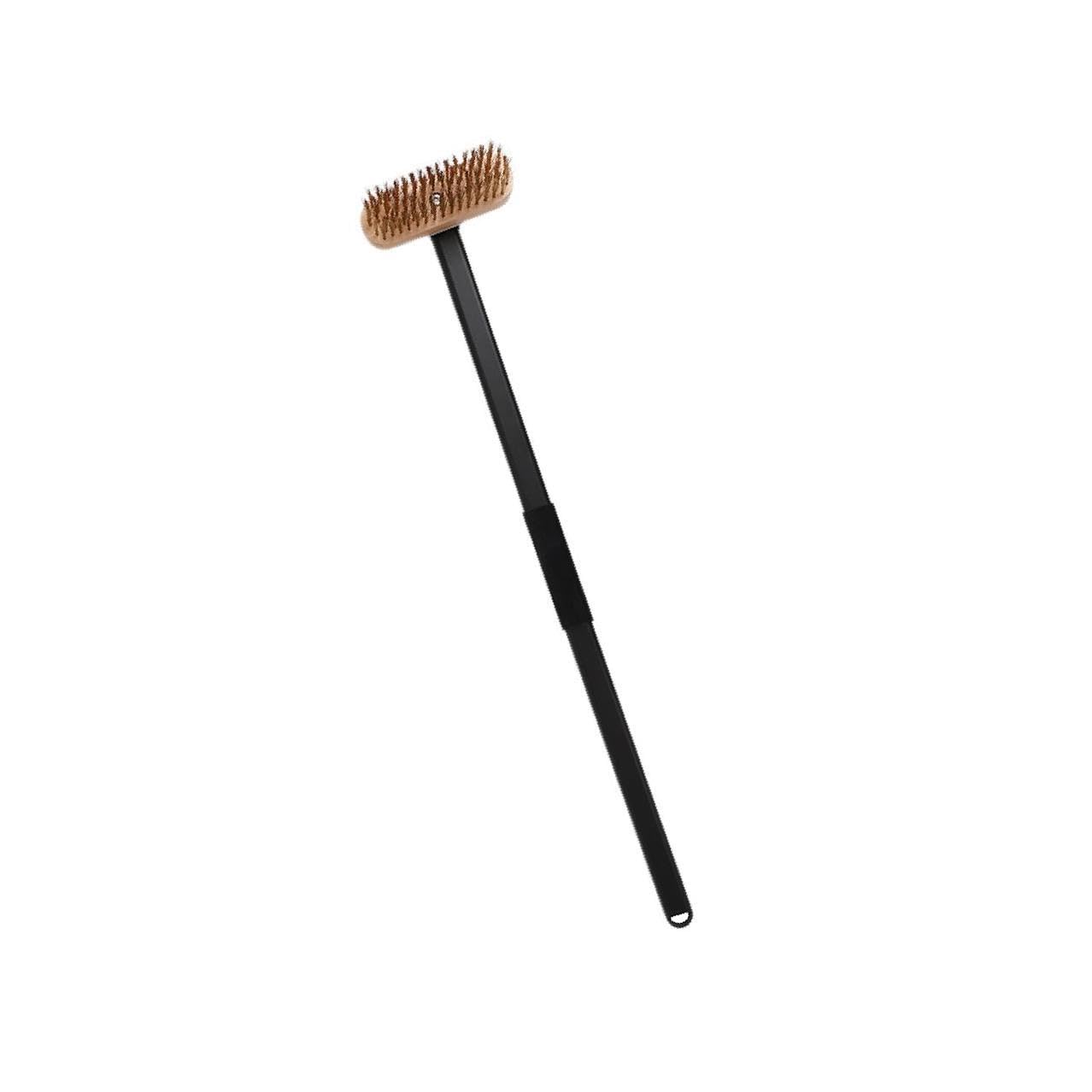 mophrati Durable Long Handle Bakery Barbeque Pizza Oven Brush Bristled Cleaning Accessory Wire Commercial, 810mm Handle