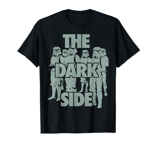 T-shirt Star Wars Dark Side Troopers noir vêtement imprimé graphique