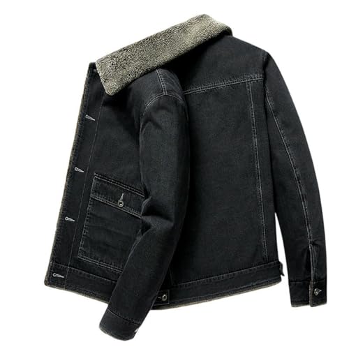 Veste d'hiver en denim pour homme la solution chaude contre le froid de saison