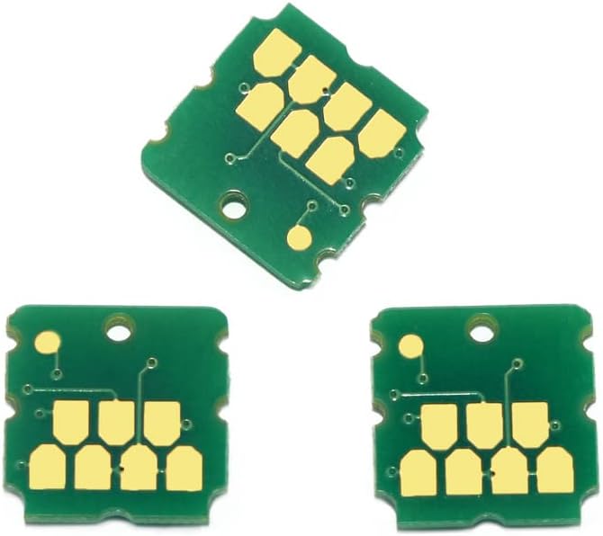 C13S210057 SC13MB Maintenance Tank Box Chip Compatible with Ep-Son F570 F500 T3170 T5170 F571 T2100 T3100 T5100 T3160 T2170 T3130 530 Printer (Color : 3pc)