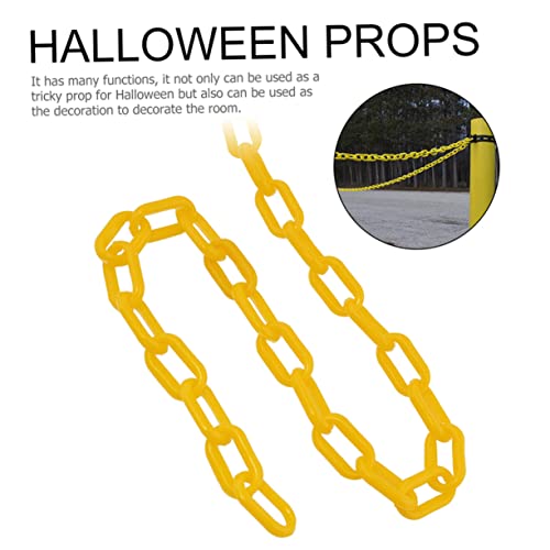 ULTECHNOVO Cadeia Isolamento Cadeia Barreira Plástico Elo Da Corrente Da Porta Poste Escora Cadeia C