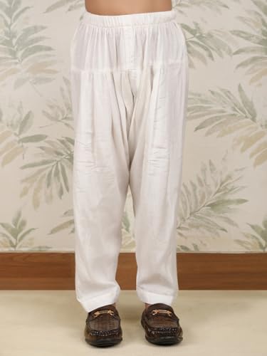Image of POLKA TOTS Boys Cotton Pathani Set | Premium Pathani Kurta & Pyjama Set for Boys | Kurta Pajama for Kids Boy | Pathani Suit for Kids, Baby Boys & Toddlers | Ethnic Wear for Boy