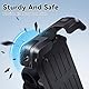 Mexgcom Handyhalterung Fahrrad, Motorrad Handyhalter, EIN klick Lock Handy Fahrradhalterung, 360° Drehbar Halterung für iPhone 16 15 14 Pro Max Plus und Alle 4.7-6.9 Smartphones