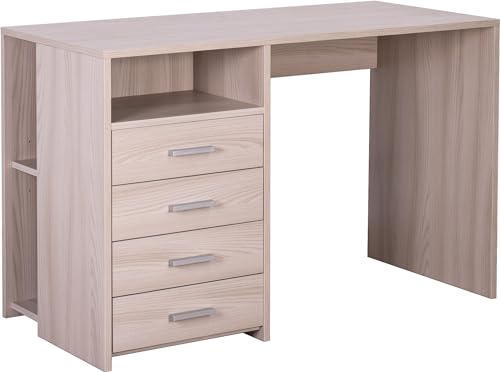 Sarmog Escritorio de 4 cajones L120 en kit