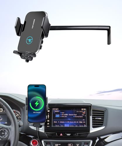 Cargador rápido inalámbrico 15W con clip de pantalla 5/8 para Honda