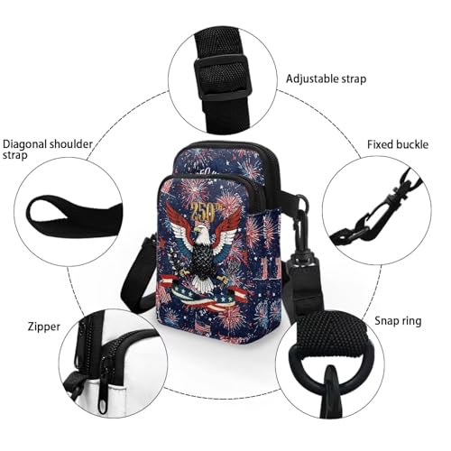 Image of Xpyiqun Small Crossbody Bag Women Phone Purses Sling Shoulder Handbag Cross Body Pouch Wallet Bags
