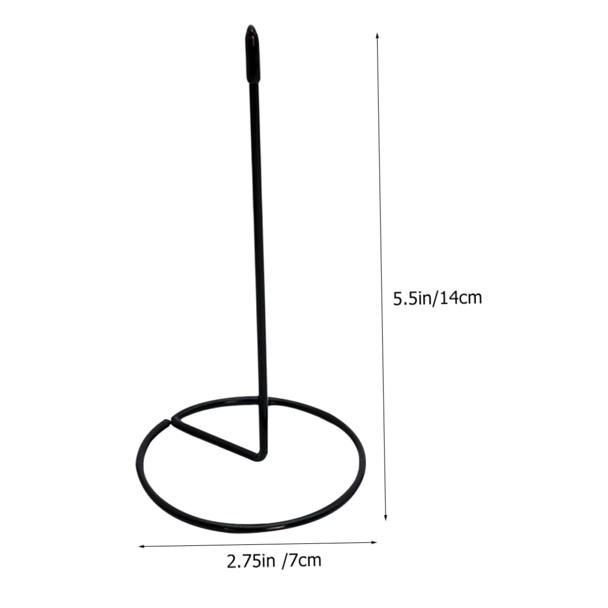 HOMSFOU 3Pcs Stainless Steel Receipt Holder Spike Ticket Stabber for Organizing Bills Checks and Memos Compact Desktop Storage for Home and Office