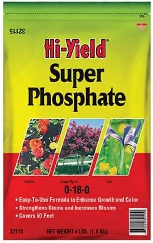 32115 Fertilizante para plantas de fosfato de alto rendimiento de fertiloma, 4 libras