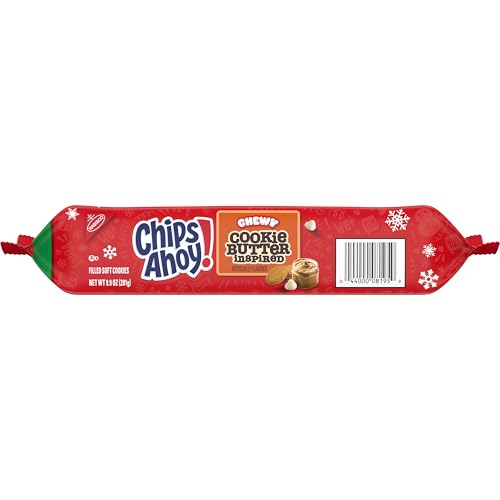 CHIPS AHOY! Chewy Cookie Butter-Inspired Cookies, Limited Edition Holiday Treats, 9.9 oz image 14
