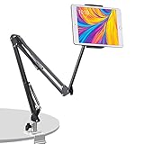 Tablet Mount Lazy Holder, HSFTEC Universal 360 Degree Rotating Tablet Mount for Bed Compatible for iPad/Air/Mini,Nintendo Switch,Phone 12 11 Pro Max X Xs and Other 4~11 inch Smartphones and Tablets