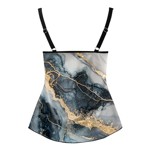Tankinis mujer vientre plano con reductor barriga efecto push up 3