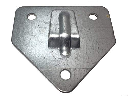 Grupo Cano Lopera | Soporte de Pared para Extintor de Polvo o Agua | Forma Triangular Con tres agujeros de Sujeción | Hecho en Acero | Muy Resistente