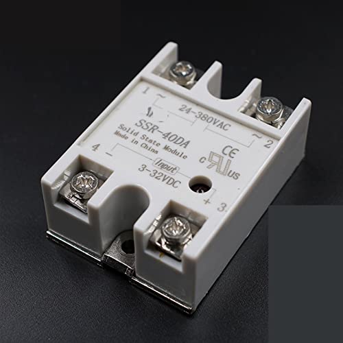 Module de relais à semi-conducteurs SSR-40DA DC 3-32V AC 24-380V 40A - 3