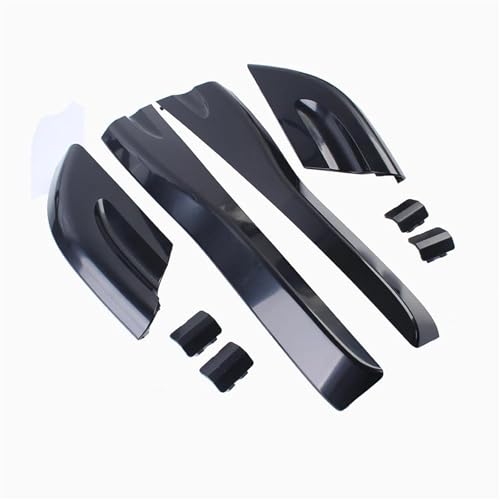 Barres de toit Hyundai Tucson 2004-2008 : 8 coques de protection rail en ABS noir