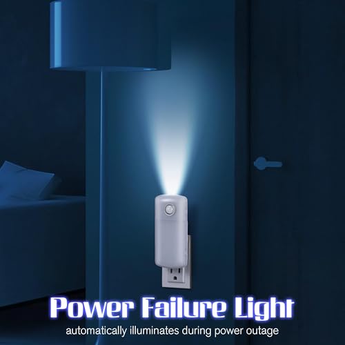 Image of Enhon Emergency Power Failure 5-in-1 Multi Color LED Night Lights, 1 Pack