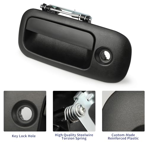 Lcyolada Exterior Door Handles for 2010-2022 Chevrolet Chevy Express GMC Savana 1500 2500 3500 Van, Front Left Driver & Right Passenger Side Handles 97745 97746 - Thumbnail 3