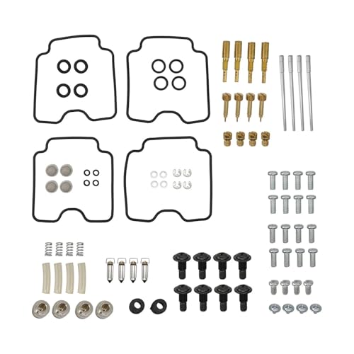 JTWMTY Kits de revisión de carburador Kit De Reparación De Carburador Motocicleta para Suzuki GSX600F GSX 600 600F para Katana 1998-2006, Accesorios De Repuesto