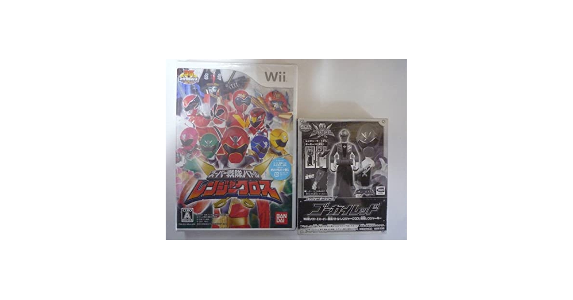 スーパー戦隊バトル レンジャークロス 特典 オリジナルレンジャーキー「ゴーカイレッド レンジャーキー」付き - Wii g6bh9ry Amazon | スーパー戦隊バトル レンジャークロス 特典 オリジナル