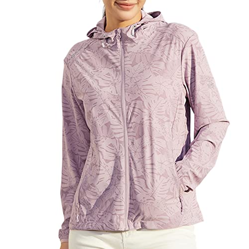 Vêtement protection solaire lilas 3XL en soie de glace fine d'été