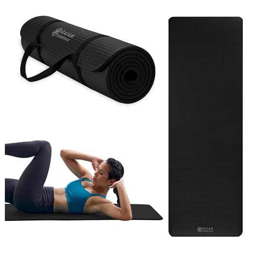 Gaiam Essentials Thick Fitness Yoga Mat