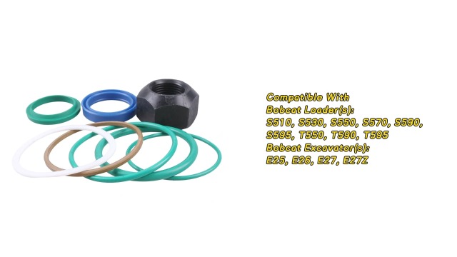 Amazon.com: WQSING Tilt Cylinder Seal Nut Kit 7199903 Compatible