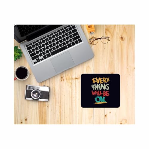 Image of Tshirtwala Motivational Printed Rubber Mouse Pad (Pack of 1 pcs)