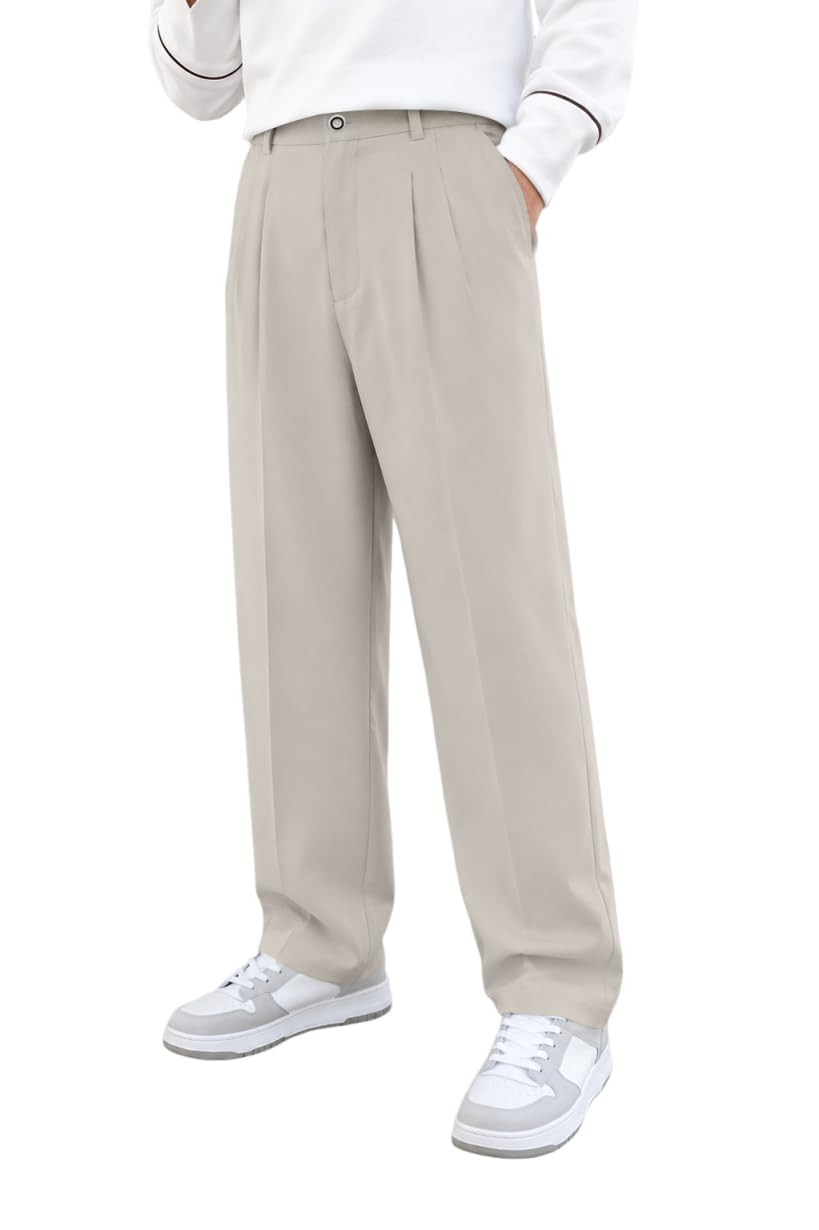 ftx Men Korean Trouser | Relaxed Fit | Lycra Blend Fabric | Pack of 1-picture-26