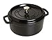 STAUB Cocotte en Fonte, Ronde, Ø 28 cm, 6,7 L, Noir Mat