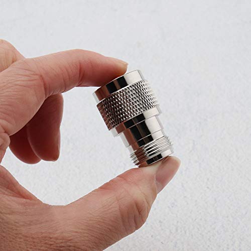 Adaptadores coaxiales N hembra a UHF macho PL259 4 piezas miniatura 3