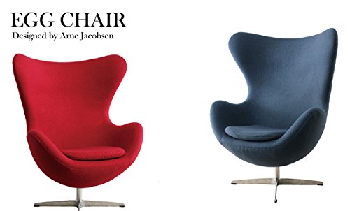 Amazon.co.jp: EGG CHAIR エッグチェア（ファブリック）ダークブルー