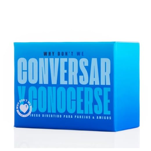 Why Don't We Conversar Y CONOCERSE - Regalos para Parejas - Juego Parejas con 120 Barajas Regalo Pareja - Regalos Originales para Parejas - Regalo Aniversario Pareja - Regalo Parejas Intimos