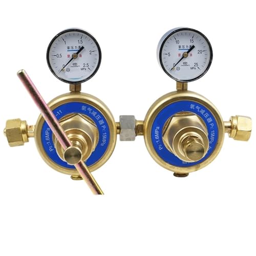 Double Section Oxygen Pressure Regulator Pressure Gauge high Sensitivity