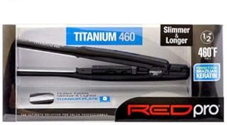 RED by KISS Pro Titanium Flat Iron 1/2 inch FIP050U