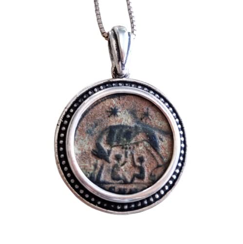 Remus Coin Silver Necklace 