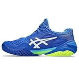 TWISTRUSS-Technologie ASICS Court FF 3 Novak Uomo Mann Tennisschuhe Blau Weiß