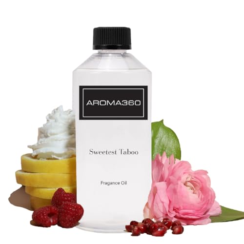 Aroma360 - The Sweetest Taboo Fragrance Oil Scent - Luxury Aromatherapy Scent Diffuser Oil - Hints...