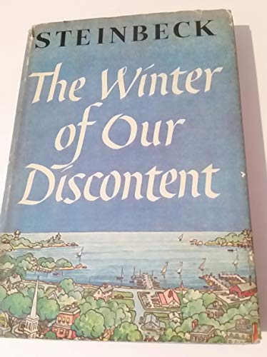 The Winter of Our Discontent John Steinbeck Viking 1961 Vintage Novel Book BOMC