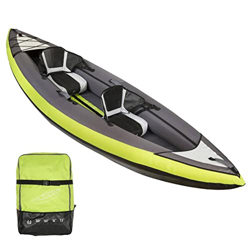 WMQ Aufblasbares Kajak, 1/2/3 Personen, Meereskajak mit Tasche, stabil und bequem, ideal für Seen oder Meeresküste WMQ Aufblasbares Kajak, 1/2/3 Personen, Meereskajak mit Tasche, stabil und bequem, ideal für Seen oder Meeresküste