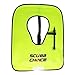 Scuba Choice Adult Snorkel Vest with Name Box - Lightweight Adjustable Buoyancy Vest for Water Sports, High Visibility Safety Color, Portable Nylon with TPU Material - Neon Yellow, Large