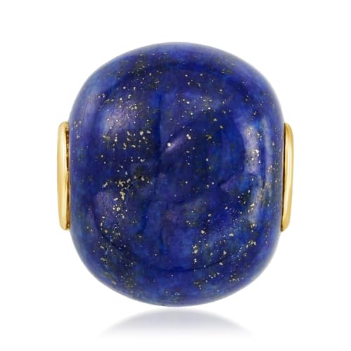 Ross-Simons Lapis Bead Pendant With 14kt...
