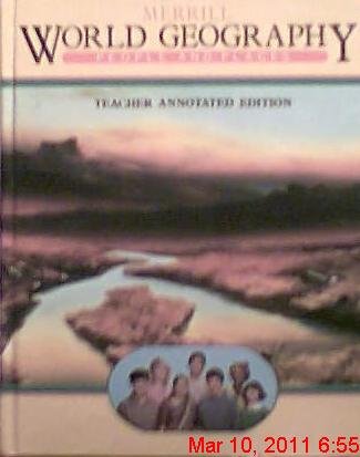 World Geography: People and Places: Teacher's A... 0675022894 Book Cover
