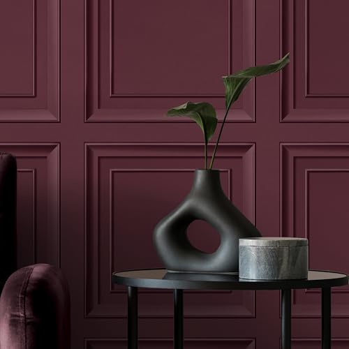 Panneau carré distinctif Fine Decor FD43468 mûrier papier peint géométrique violet