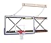 Gared Side Fold Wall Mount Adjustable Rectangular Backboard Mounting (4-6 ft.)