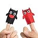 Felt Color Emotions Monster Finger Puppets – 7PCS Feeling Sorting Puppets for Kids – Educational Toy for Emotional Development & Play